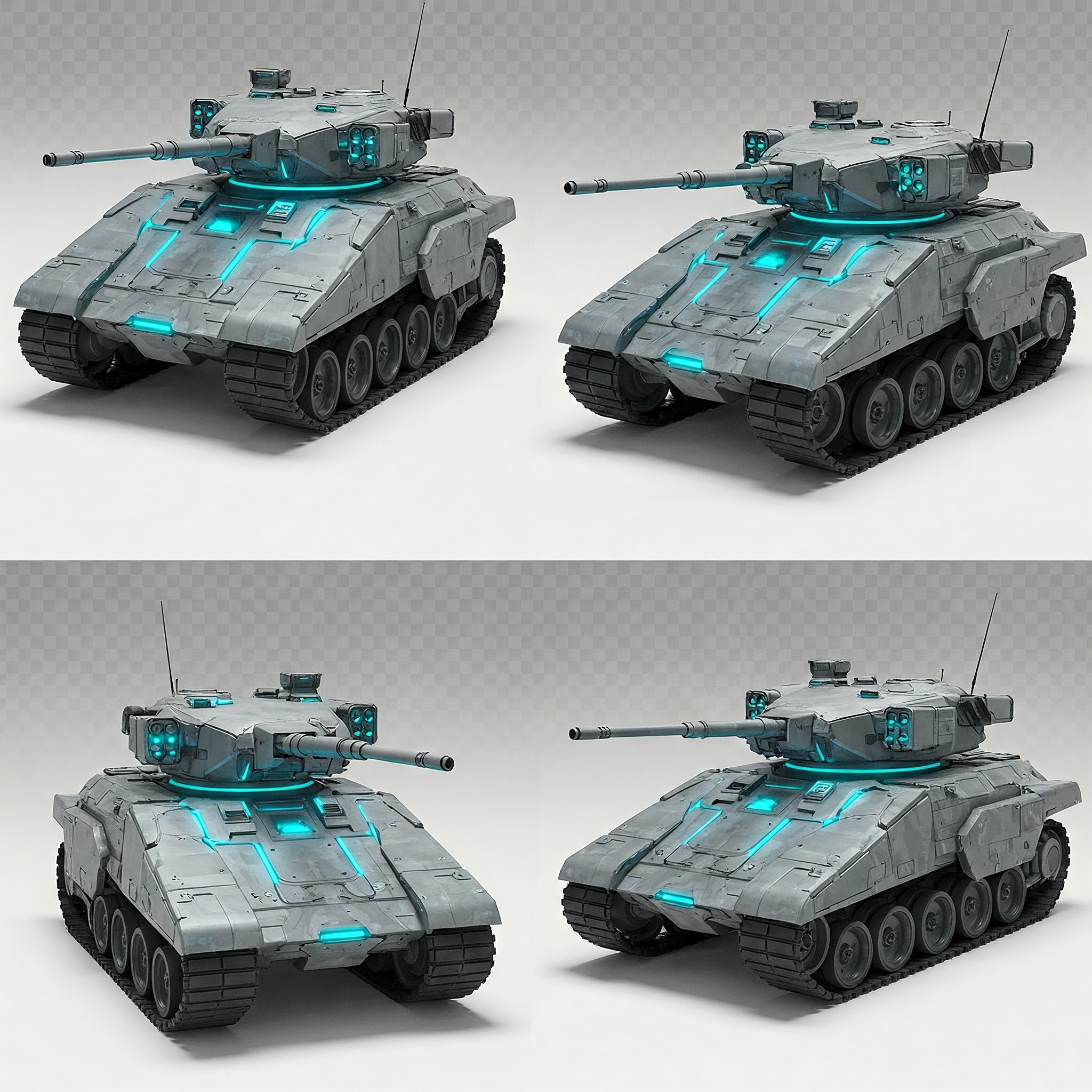 Futuristik Unmanned Army Car Design