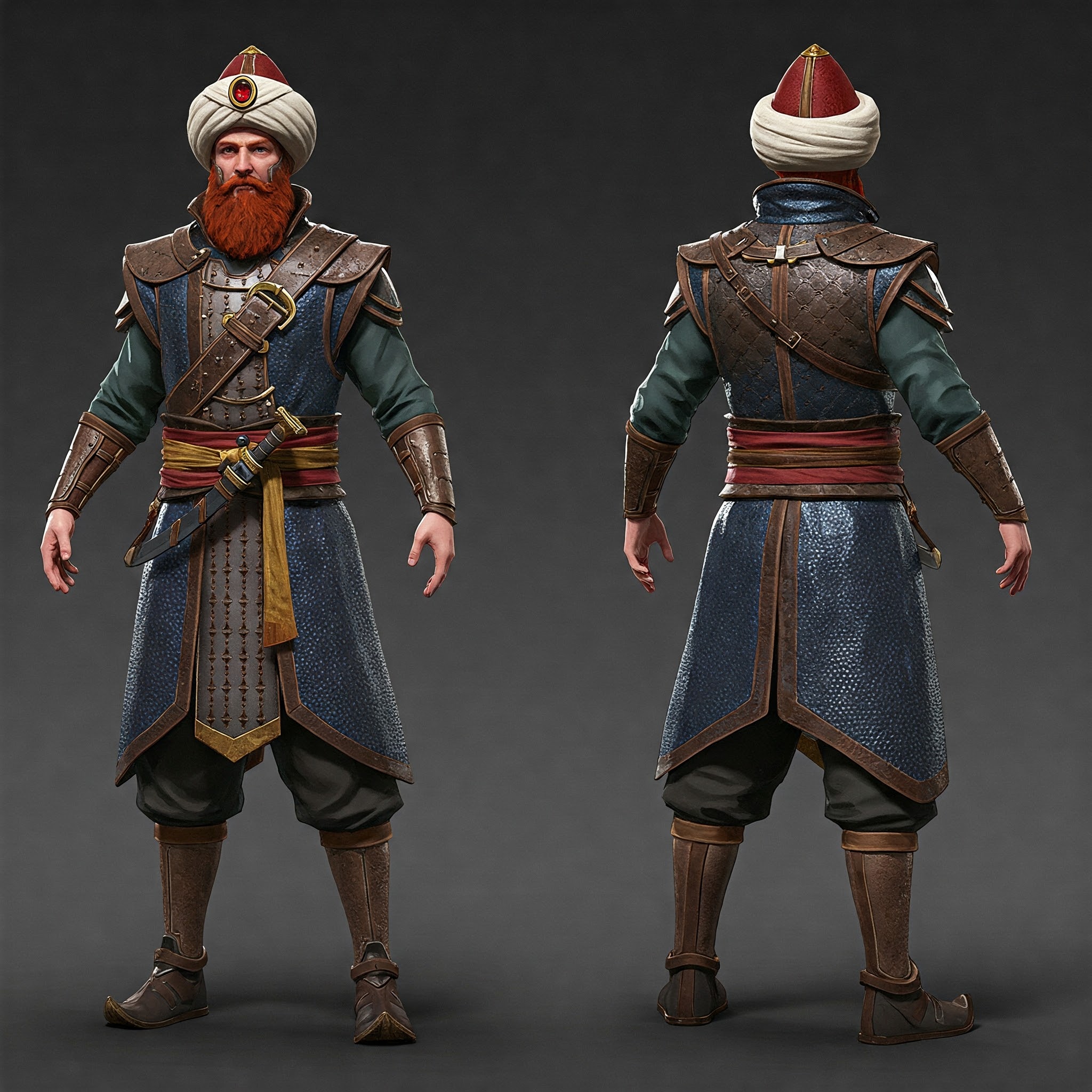 Ottoman Character Design