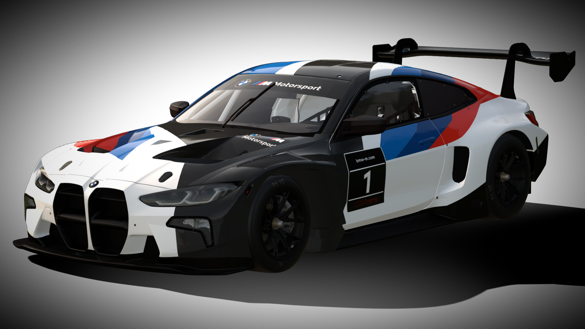 BMW M4 GT3 3D Model HQ